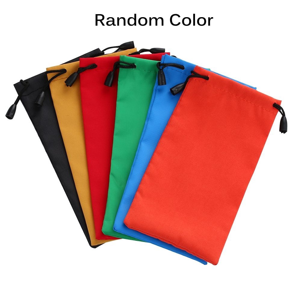 Set 5/10 túi đựng mắt kính màu trơn thời trang