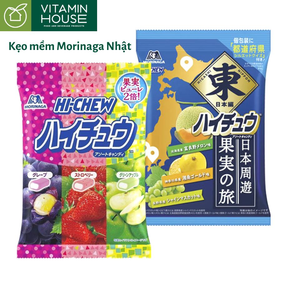 Kẹo Mềm Trái cây Nhật Morinaga 94g -Vitamin House