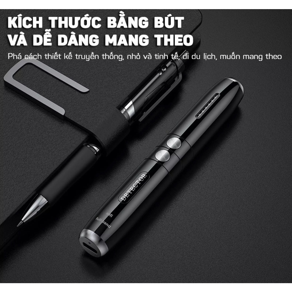 Máy Dò Phát Hiện Theo Dõi Camera, GPS, Định Vị Detector T8
