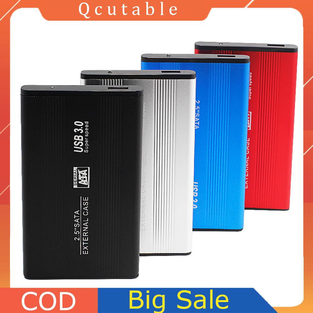 2.5 inch SATA to USB 3.0 Aluminum External HDD SSD Enclosure Tool Free