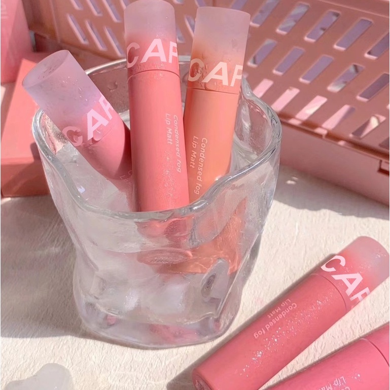 Son Lì CAPPUVINI Chống Nước Lâu Trôi Dưỡng Ẩm 5 Màu Sắc Lựa Chọn