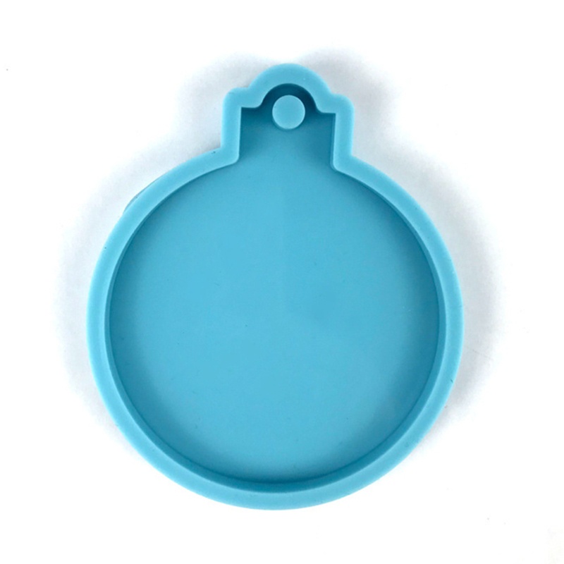 Khuôn Silicone Làm Móc Khóa Hình Trái Tim Lấp Lánh