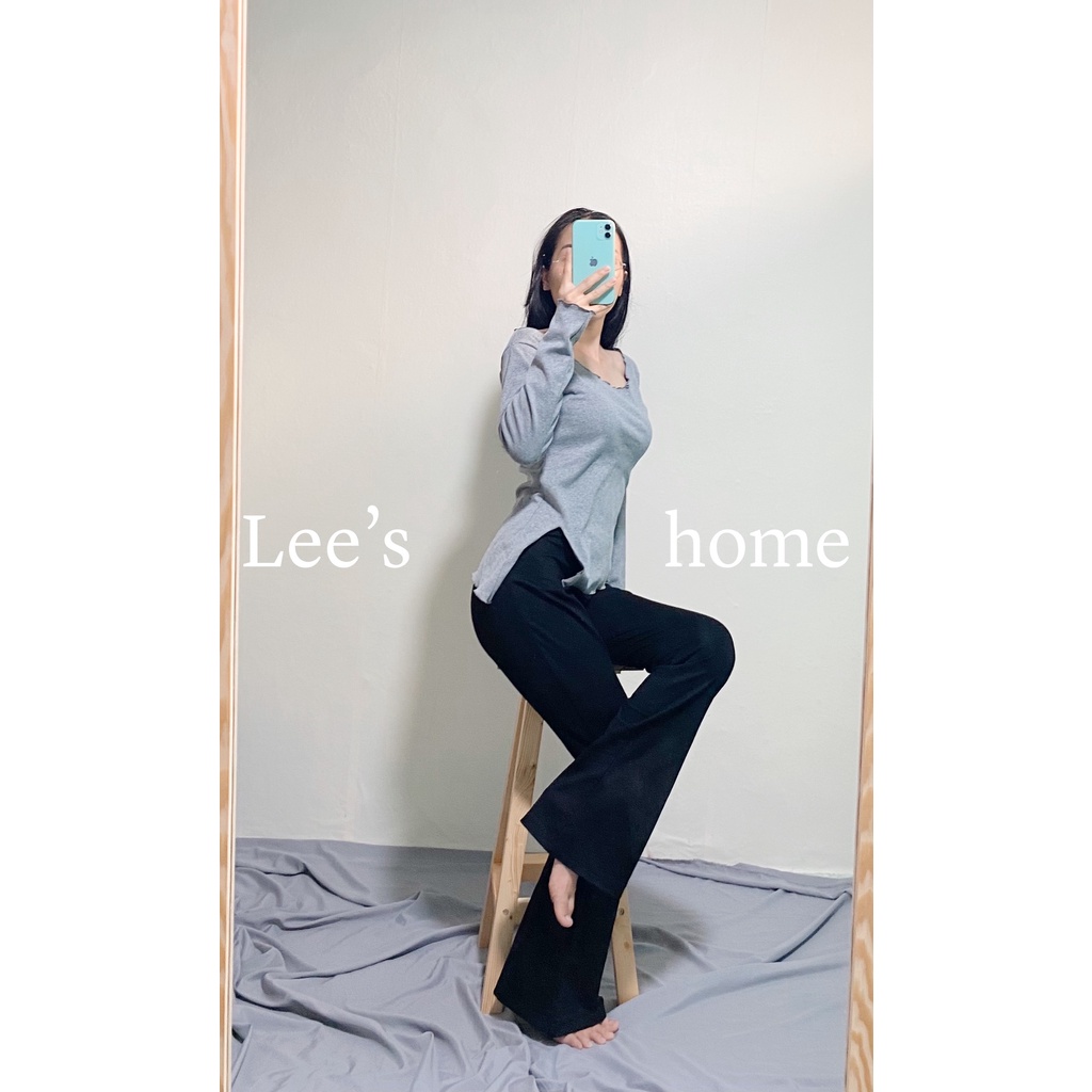 Áo Lai Vạc Chéo Sẻ Tà Chất Len Tăm Mềm Mịn