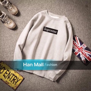 Áo sweater thu đông chữ có bigsize