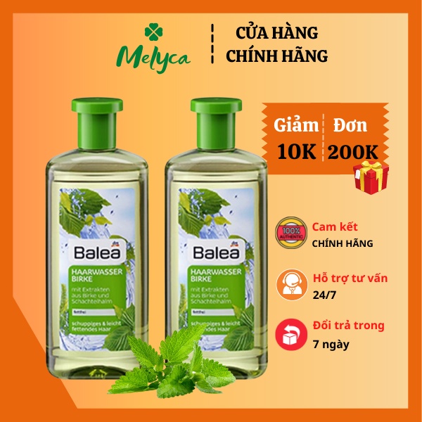 Tinh dầu dưỡng tóc Balea Haarwasser Birke 500ml, hàng Đức - Shop Melyca