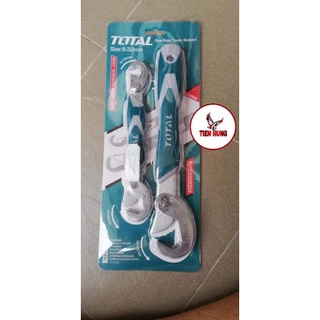 Bộ mỏ lết đa năng 2 chi tiết Total THT10309328