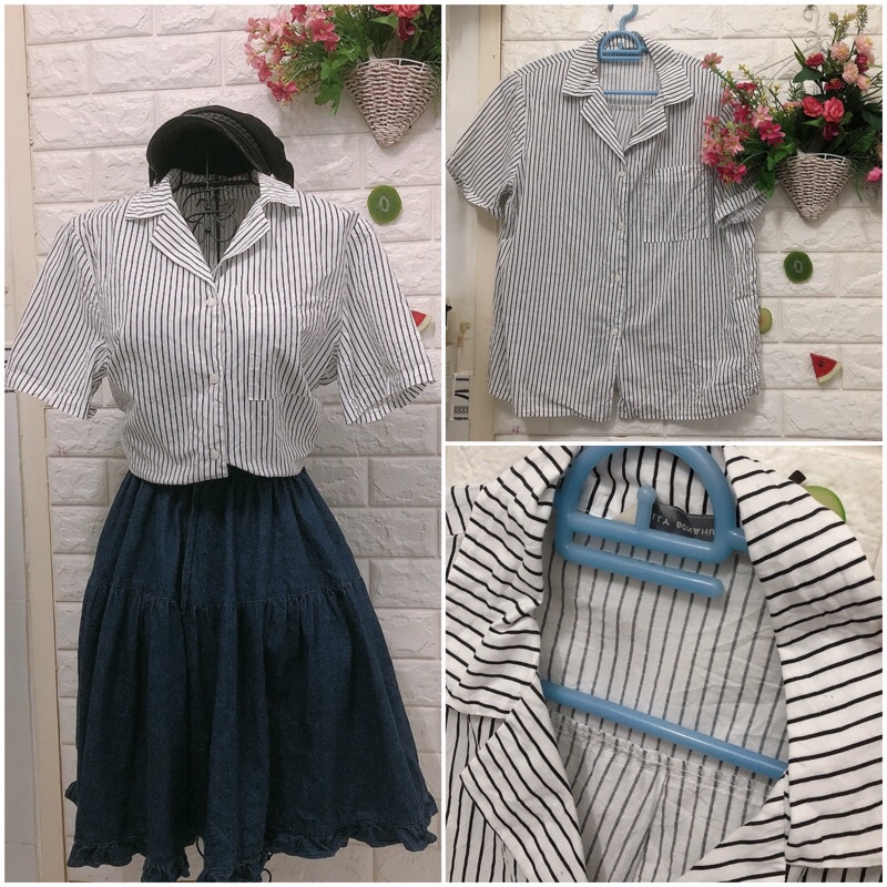 Sơ mi tay ngắn đi làm đi chơi dưới 55 kg