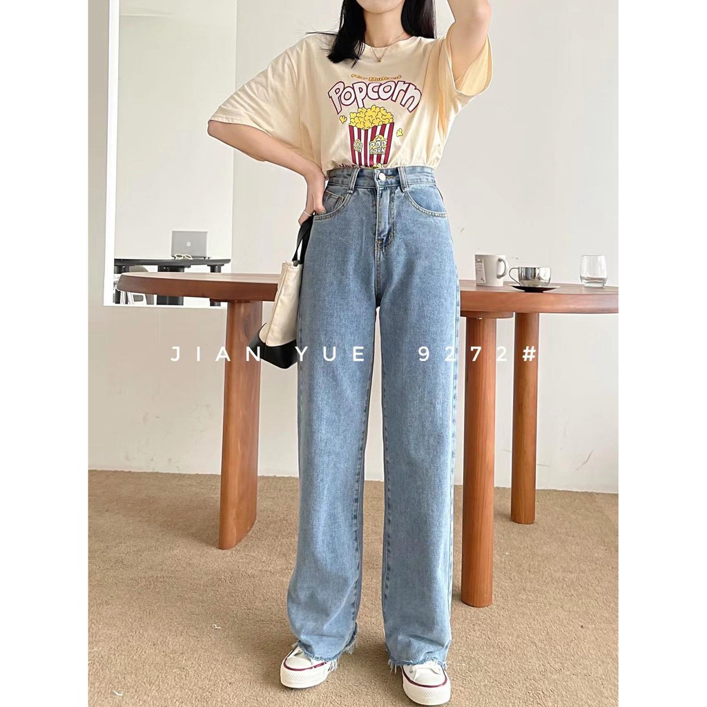 QUẦN JEAN SUÔNG TUA RUA GẤU QS9272