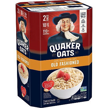 MẪU MỚI BỘT YẾN MẠCH QUAKER MỸ HỘP 4,5KG THÙNG CAM DATE 02 2022