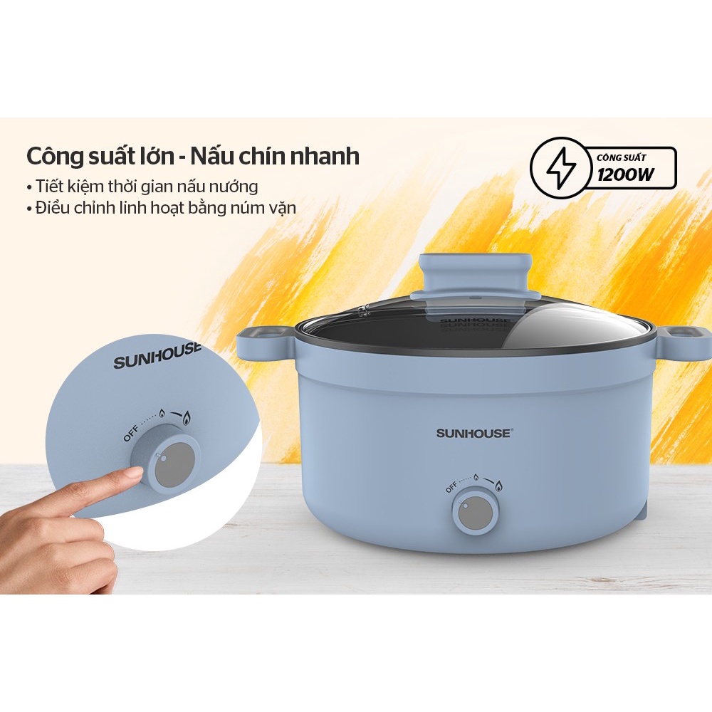 LẨU ĐIỆN 3.5L SUNHOUSE SHD4528