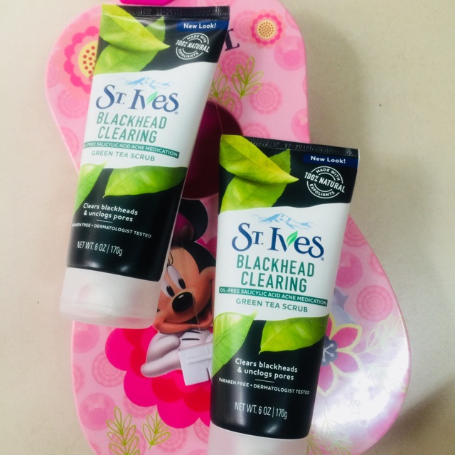 Sữa Rửa Mặt trà xanh Sạch Mụn Đầu Đen St. Ives