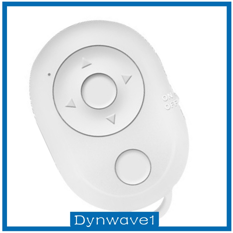 [DYNWAVE1] Portable Bluetooth Camera Shutter Remote Control Wireless Selfie Button Clicker for Photos Videos