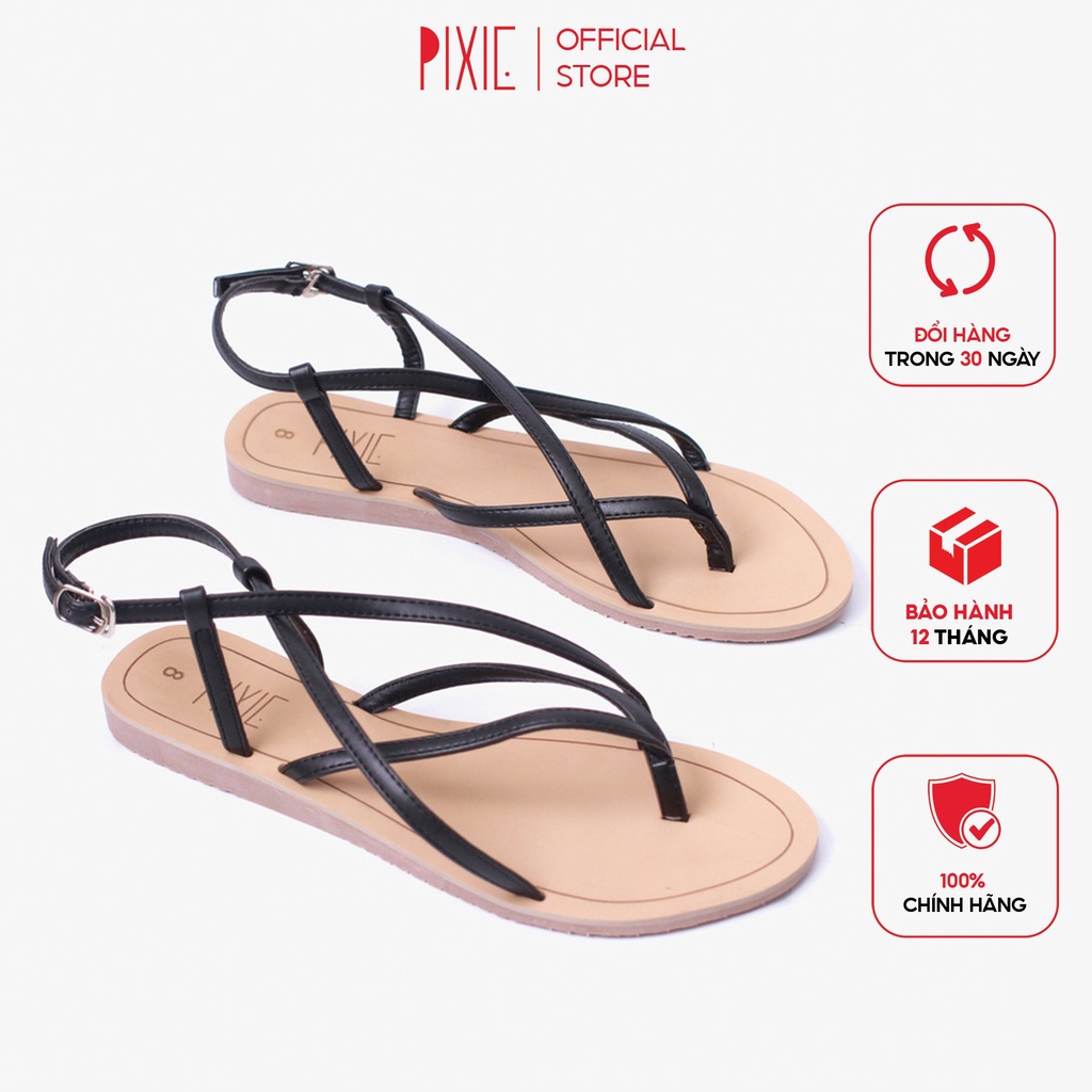 Giày Sandal Bệt Xỏ Ngón Pixie X497