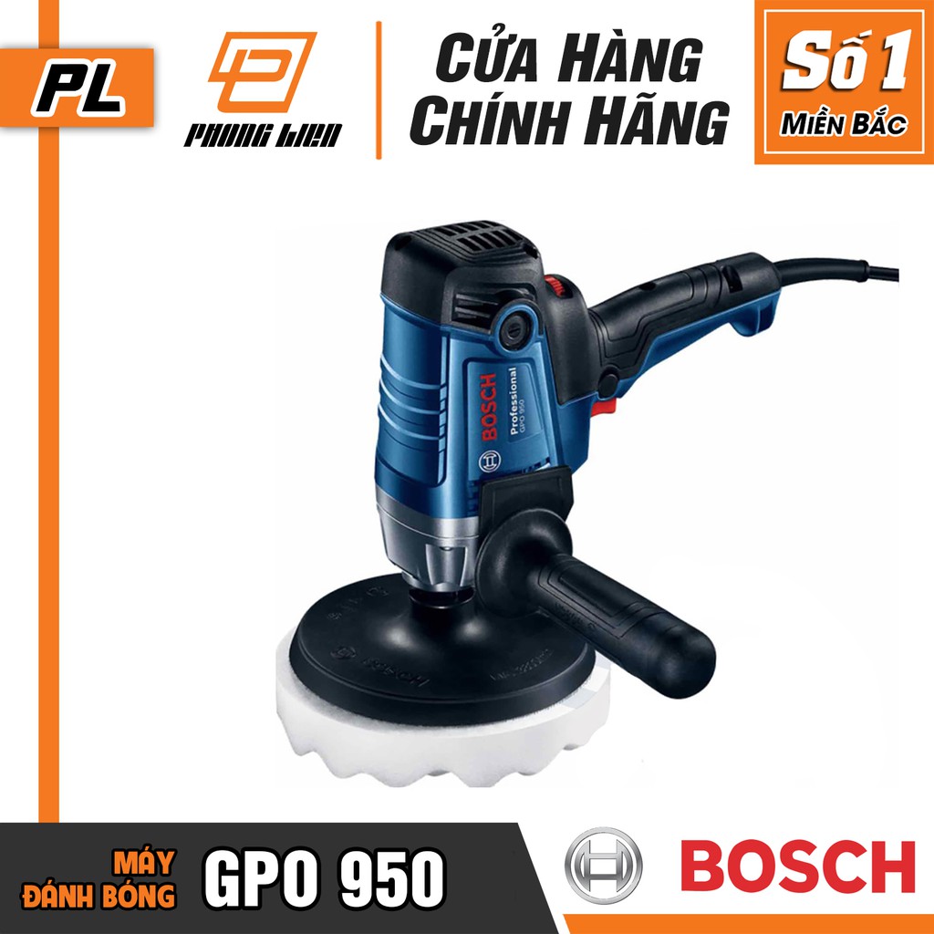 Máy Đánh Bóng Cầm Tay Bosch GPO 950 (165MM-950W) - Hàng Chính Hãng