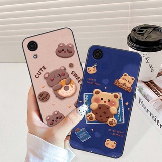 Ốp lưng Samsung Galaxy A03 Core in hình bear bick, gấu siêu đẹp dễ thương cute, giá rẻ