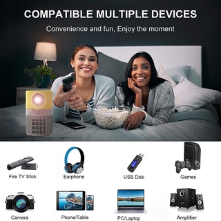Mới Máy Chiếu Mini YT400 Tại Nhà