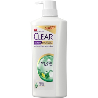CLEAR dầu gội Mát Lạnh Bạc Hà 630g