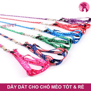 DÂY DẮT ĐAI NGỰA CHO CHÓ, MÈO