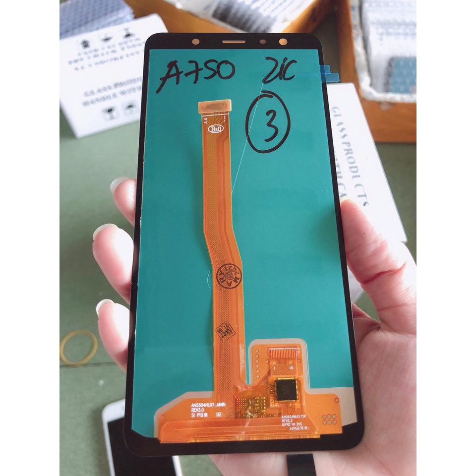 Màn Hình Samsung Galaxy A7 2018 / SM-A750G - Màn Hình Nguyên Bộ OLED 2 IC, Màu Đen