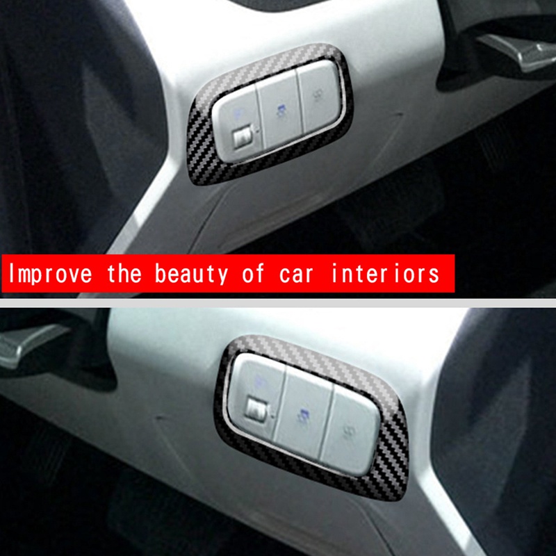 Khung Dán Trang Trí Công Tắc Đèn Pha Xe Hơi Cho Hyundai I10 2022