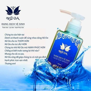 HÀNG CÔNG TY- DUNG DỊCH VỆ SINH NỮ OA 40ml- 100% từ thiên nhiên, không bọt, không chất bảo quản