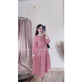 Váy hoa nhí viền ren
