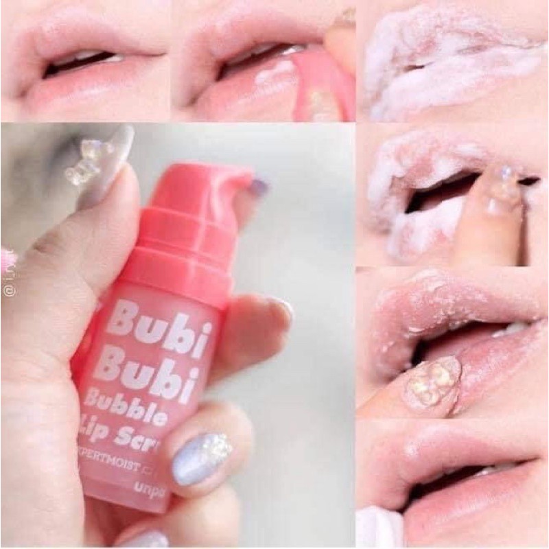 Tẩy da chết môi bubi bubi 12 ml siêu lành tính. | BigBuy360 - bigbuy360.vn