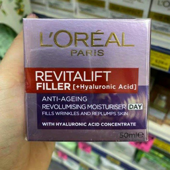 Kem dưỡng Loreal Revitalift Filler chống lão hóa, giảm nhăn, giảm thâm nám