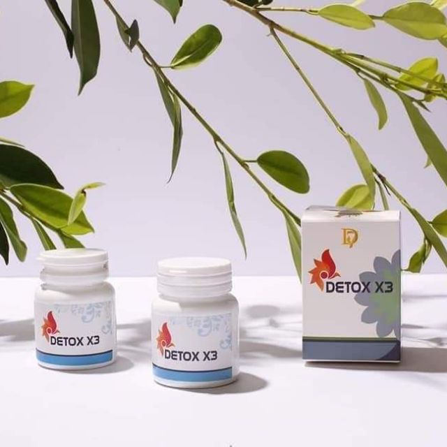 DETOX X3 + Tặng 1 set tắm trắng