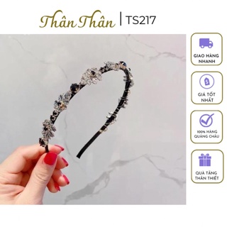 Bờm đính đá, băng đô cài tóc Hàn quốc