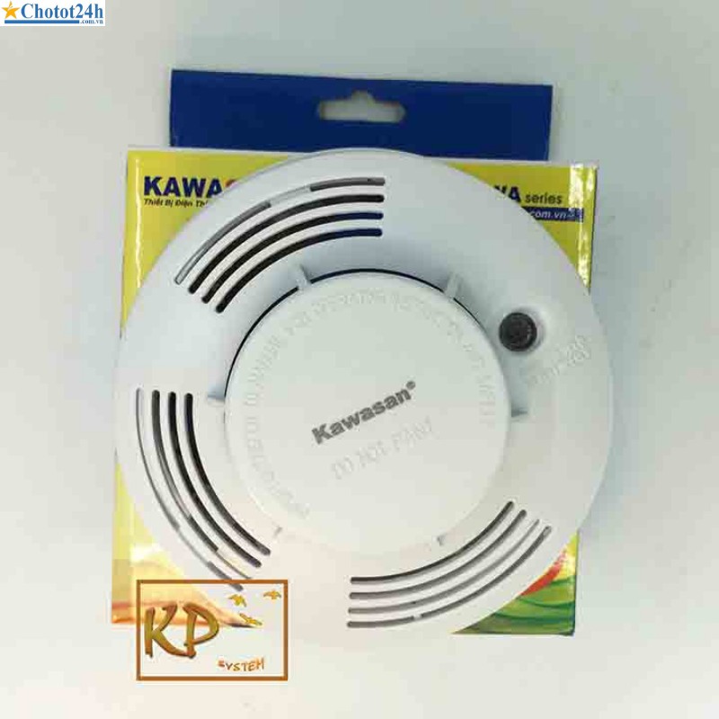 Thiết bị báo khói reo to KAWA SH079, báo cháy độc lập không dây lắp trần nhà, không, dễ dàng lắp đặt,SUNHA