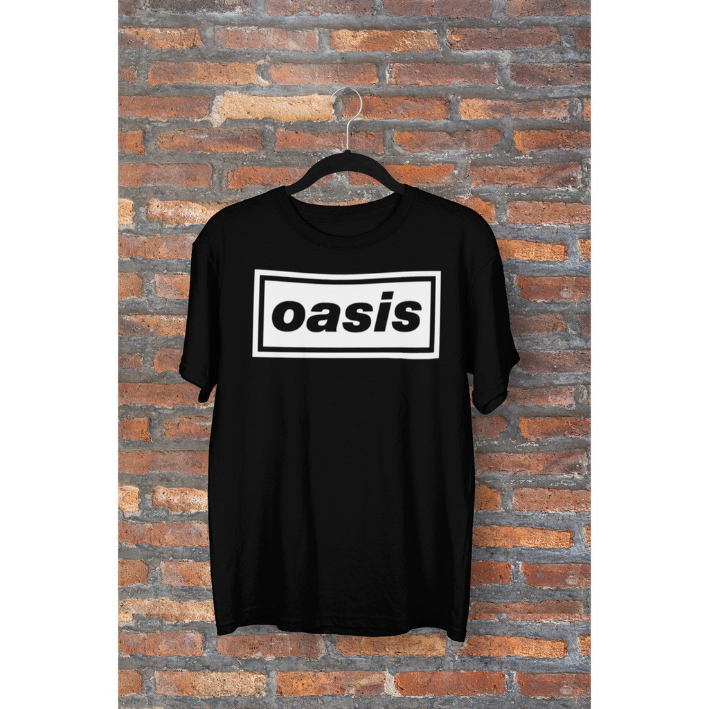 Áo phông in hình Oasis   Band T-shirt mẫu mới lạ