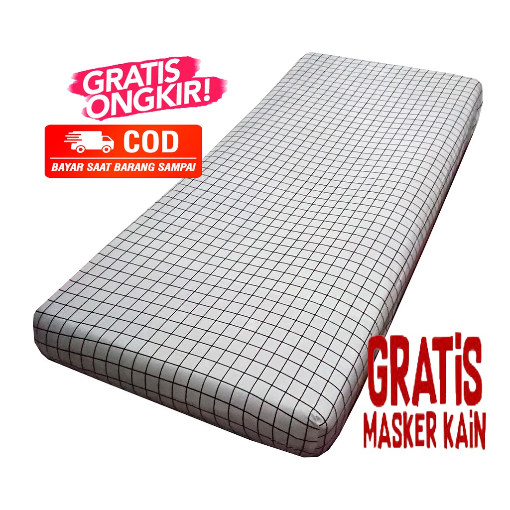 Vải Lanh Cao Su Bọc Giường Ngủ 90x200 X 15