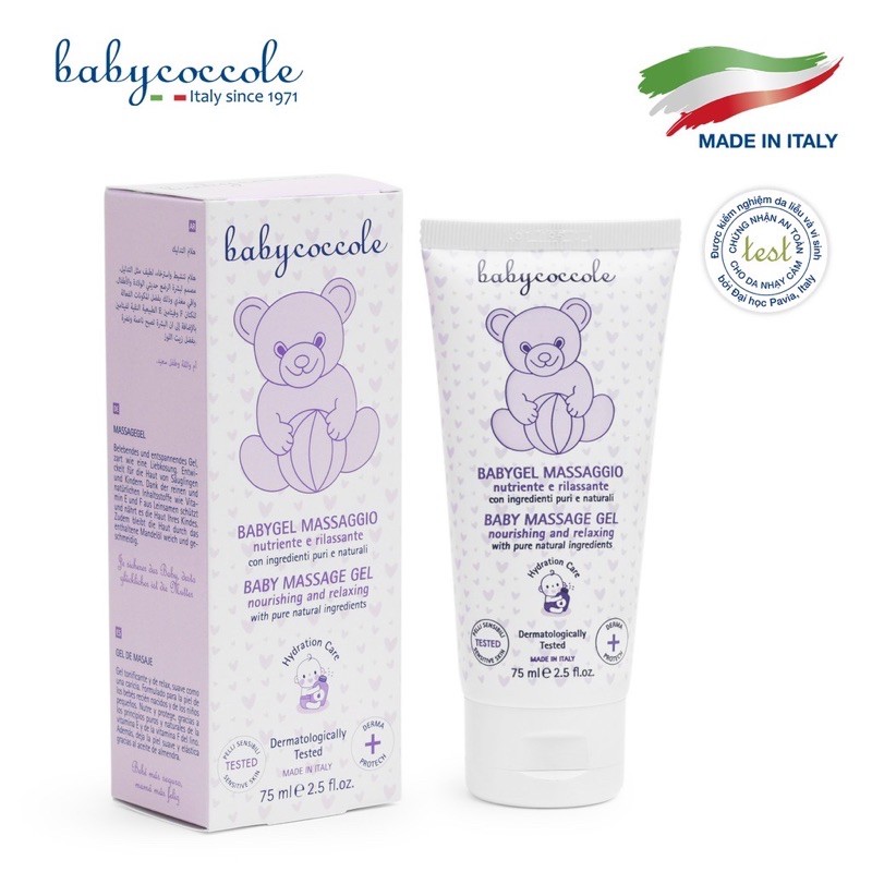 Gel Massage Chiết Xuất Hạnh Nhân Babycoccole 0M+