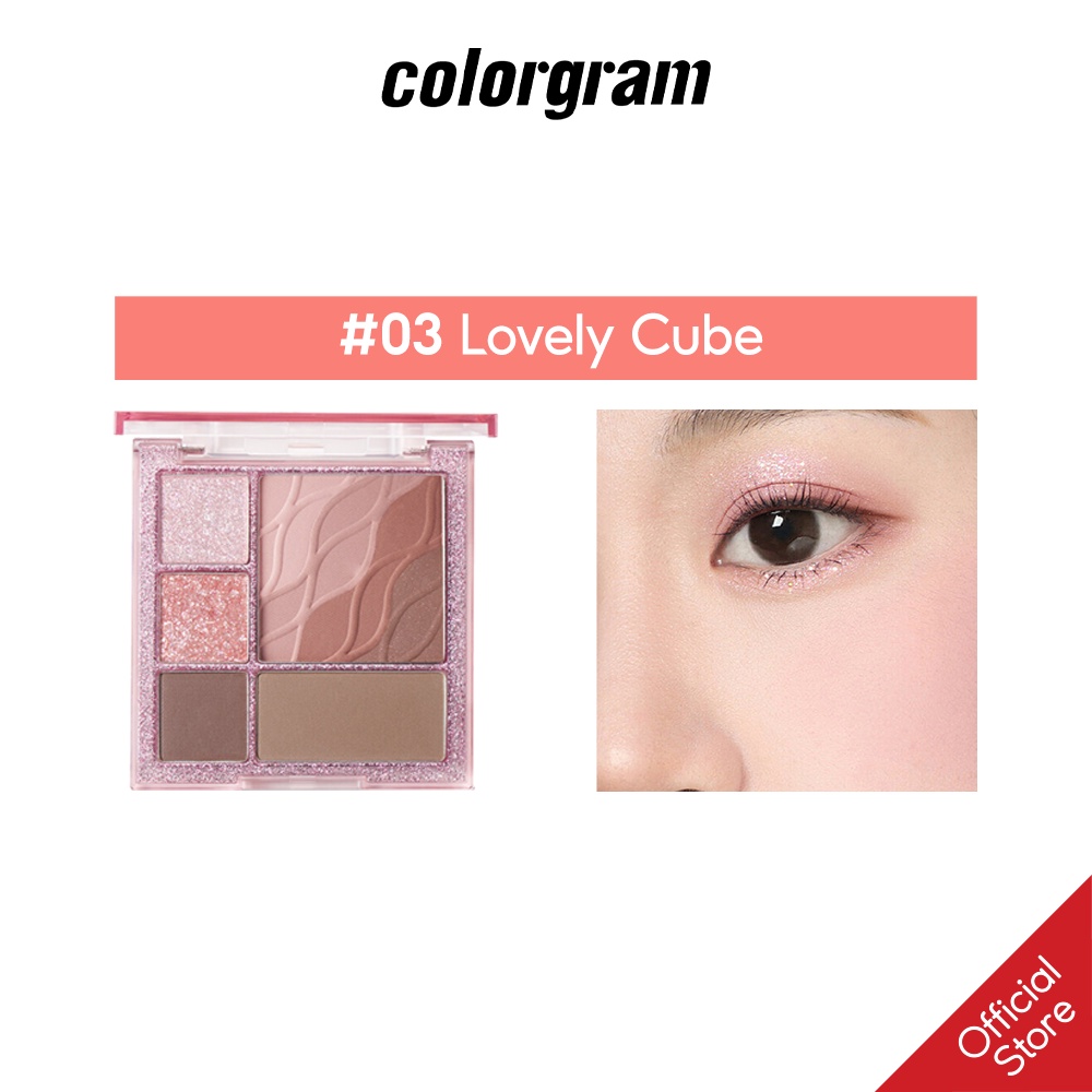 Bảng Phấn Trang Điểm Đa Năng COLORGRAM Multi Cube Palette 8g