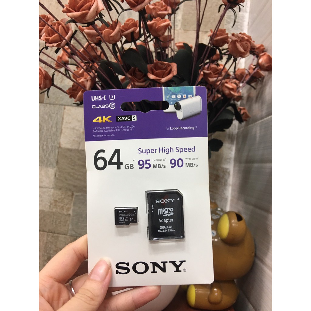 Thẻ Nhớ Sony Micro Super High Speed SR 64UZA 64GB