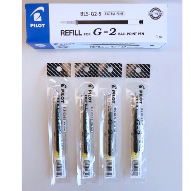 BÚT GEL PILOT G2 0.5mm/0.7mm