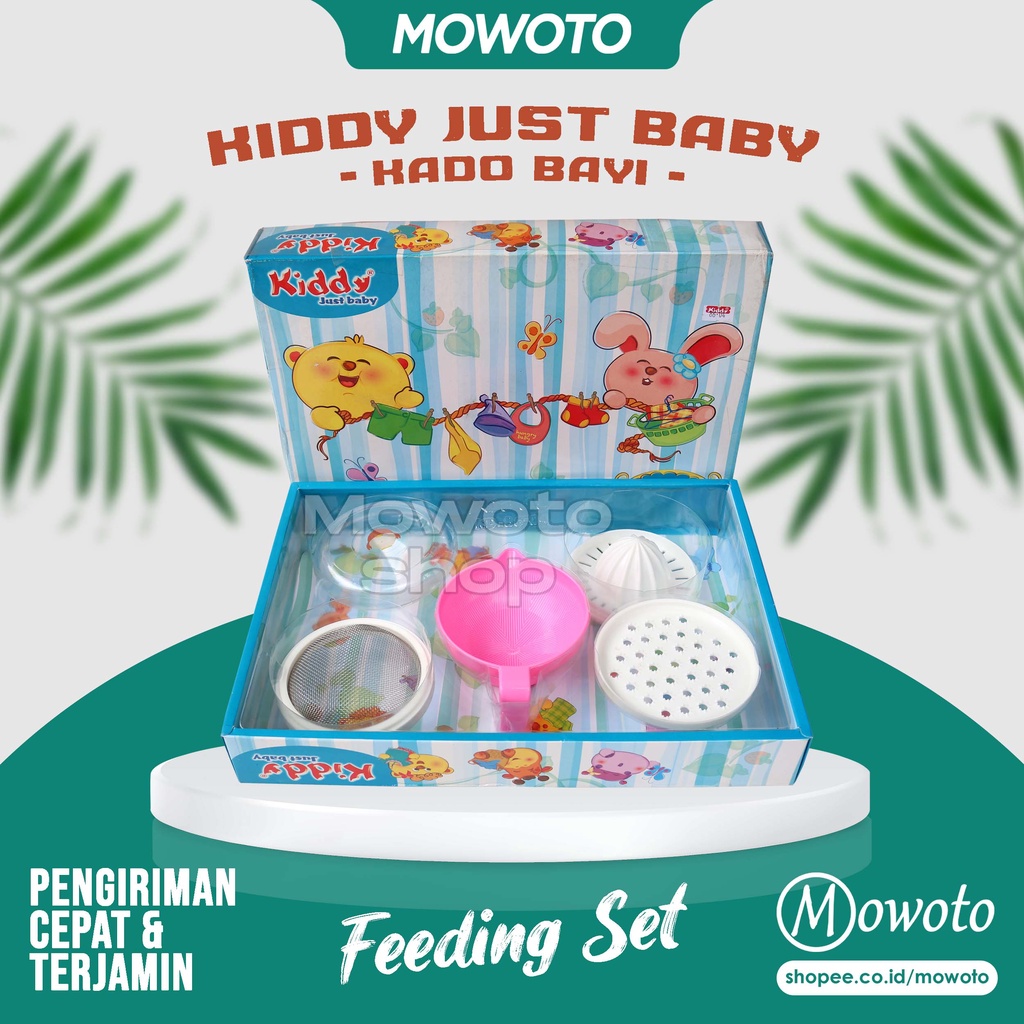 Kiddy Just Bộ Lọc Màu Xanh Dương / Đồ Ăn Cho Trẻ Em - Mowoto