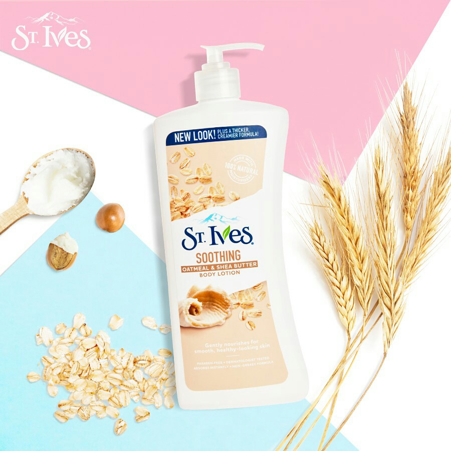 Sữa dưỡng thể toàn thân st. IveS Lúa Mạch & Bơ