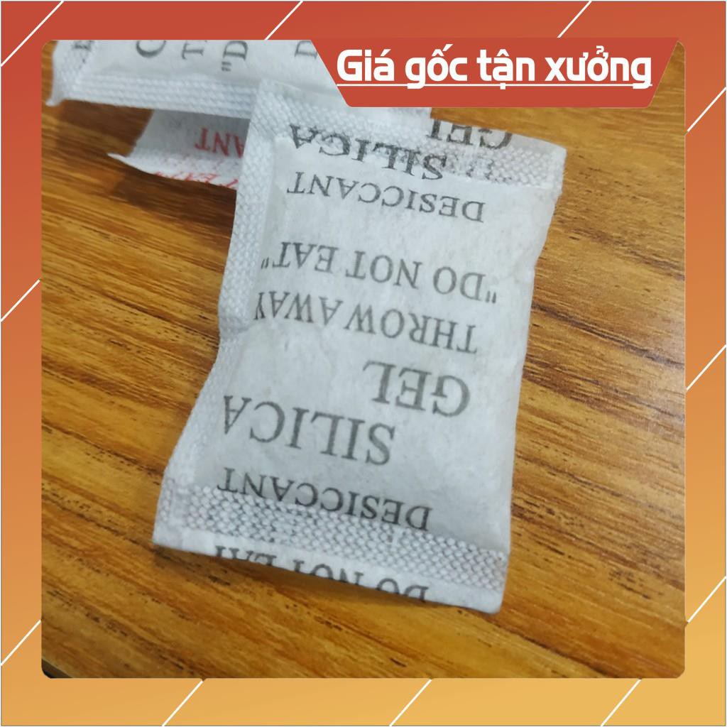 [NEW] Gói chống Ẩm Silicagel 1g Bịch 300gram (300 Gói) sử dụng trong thực phẩm, quần áo, giày dép, khửi mùi hôi