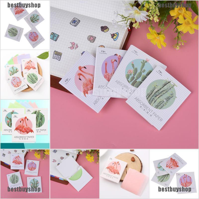 Hộp 50 Miếng Giấy Thấm Dầu Cho Da Mặt