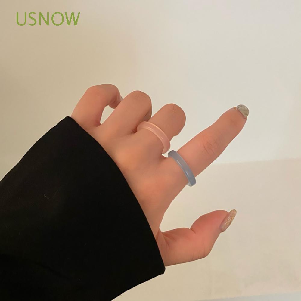 Nhẫn Trong Suốt Phong Cách Hàn Quốc Cổ Điển Dành Cho Nữ