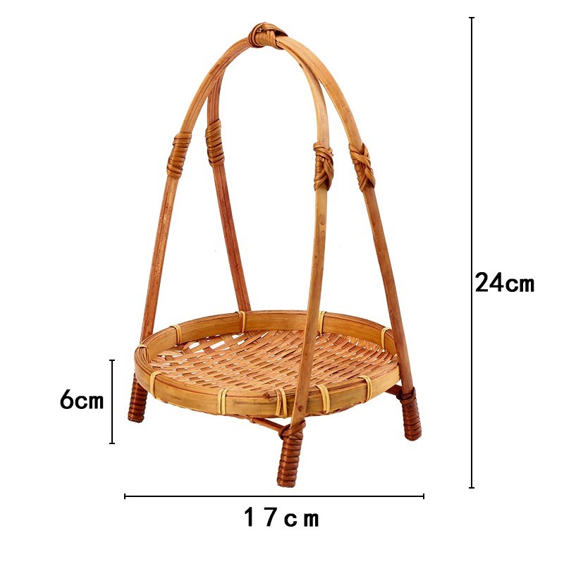 VIDEO THÁO LẮP Khay mây tre  decor các tầng  hàng đẹp  có thể tháo rời KÍCH THƯỚC TRÊN HÌNH