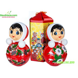 Lật đật Nga số 5 size đại mẫu hoa văn đẹp dành cho bé