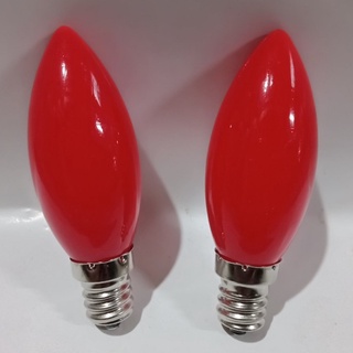 BÓNG QUẢ NHÓT ĐỎ, BÓNG ĐÈN LED THỜ (HỘP 2 QUẢ)