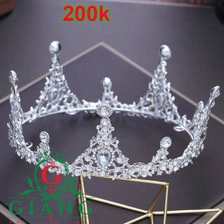 vương miện tròn cả đầu