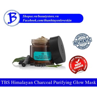 [AUTH] Mặt nạ thải độc The Body Shop - TBS Himalayan Charcoal Purifying Glow Mask 75ml