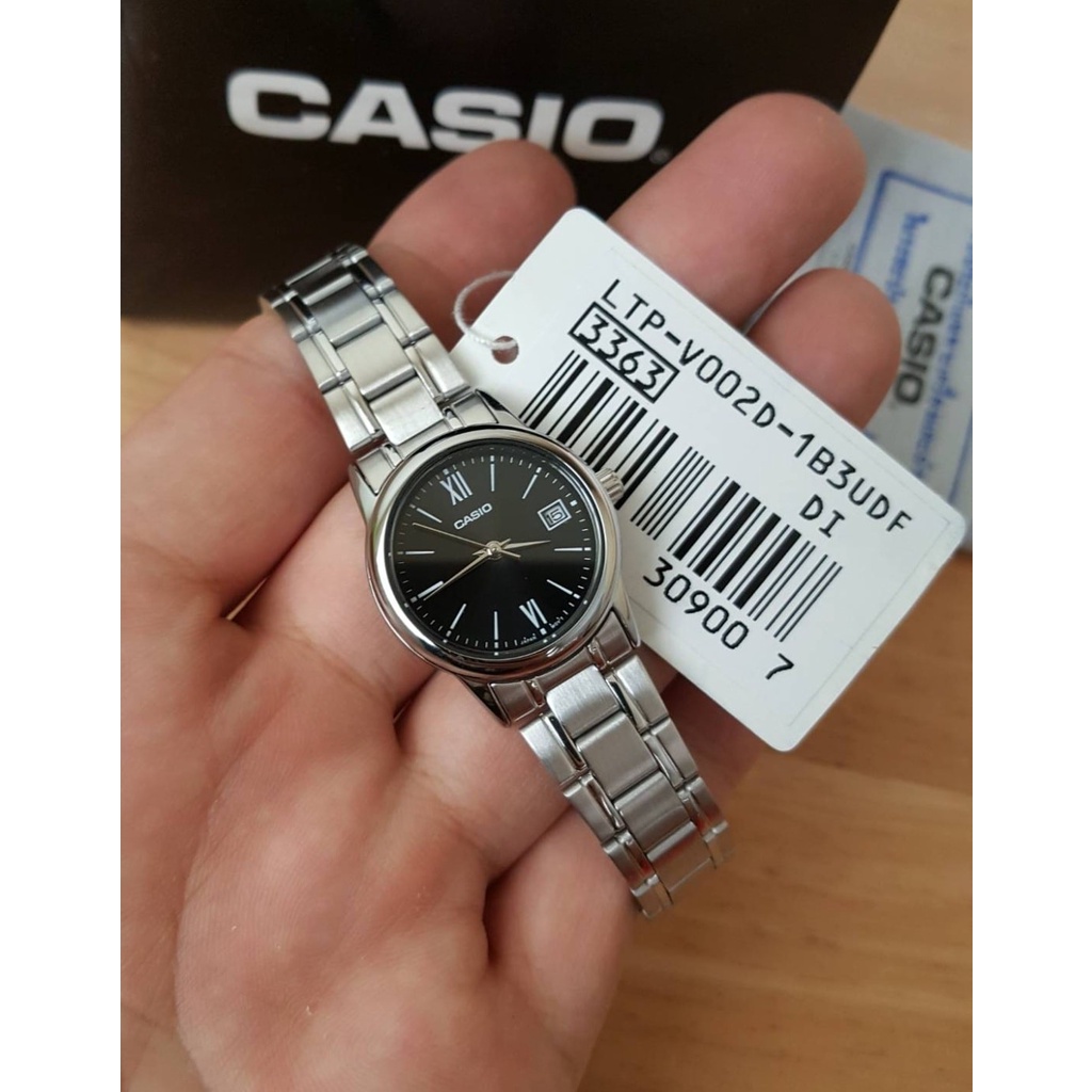Đồng hồ nữ dây kim loại Casio Anh Khuê LTP-V002D-1B3UDF