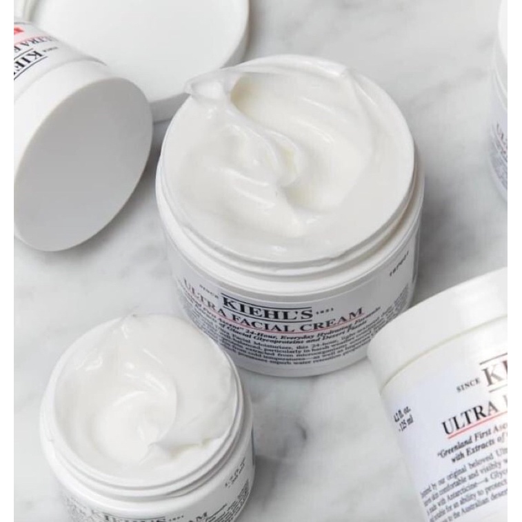 1 gói 3ml kem dưỡng ẩm Kiehl’s ultra facial cream phục hồi tái tạo da giúp da căng bóng đều màu 3ml