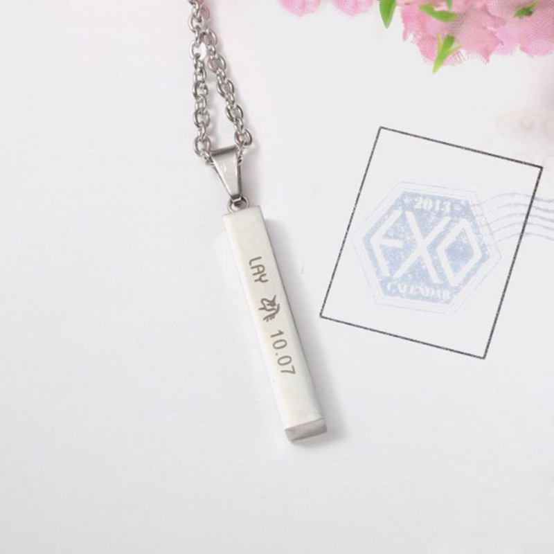 Mặt dây chuyền hình nhóm nhạc KPOP EXO